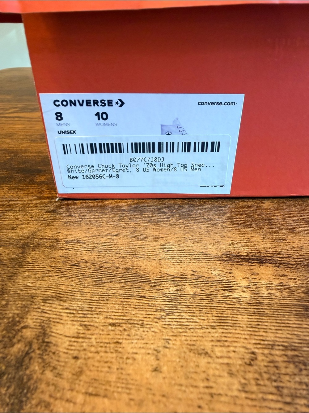 High Top Converse 8M/10W - Picture 8 of 8